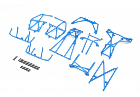 Losi LMT Complete Cage Set Blue RC Monster Truck Z-LOS241046