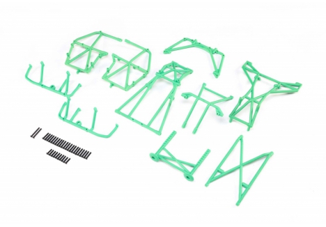 Losi LMT Complete Cage Set Green RC Monster Truck Z-LOS241027