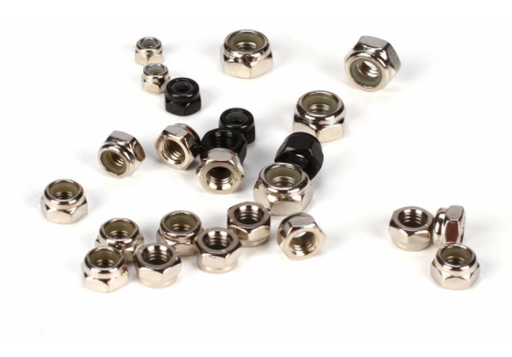 Losi Lock Nut Assortment 3mm 4mm 5mm 6mm for 5ive-T MINI WRC Z-LOSB6590