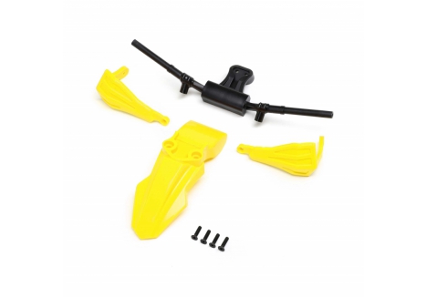 Losi LOS Fender Handguards Handle Bars Yellow Promoto-SM Z-LOS2292 LOS-2292