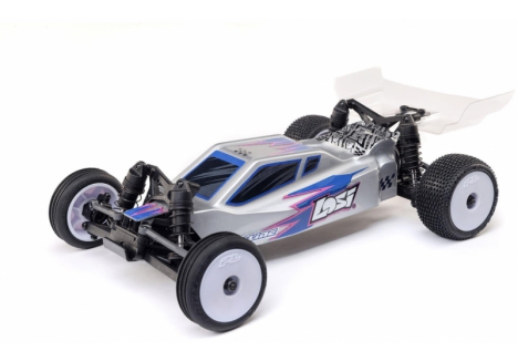 Losi Micro-B 1/24 2WD RC Buggy RTR Silver LOS00007T2