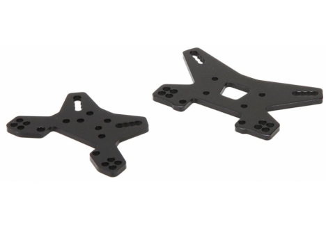 Losi Mini 8ight Front Rear Shock Tower Set Z-LOS211000