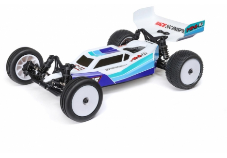 Losi Mini-B 1/16 2WD Brushless RC Buggy RTR Blue C-LOS01024T2