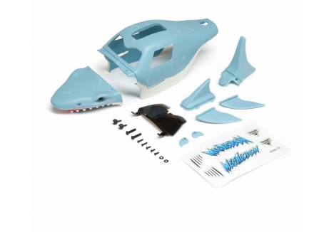 Losi Mini LMT 1/18 Painted Monster Truck Body Megalodon LOS2054