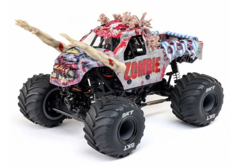 Losi Mini LMT Zombie 1/18 4WD Brushed RC Monster Truck RTR C-LOS01026T4