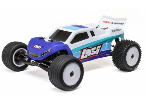 Losi Mini-T 2.0 V2 1/18 2WD Brushless RC Stadium Truck RTR Blue C-LOS-1056T2