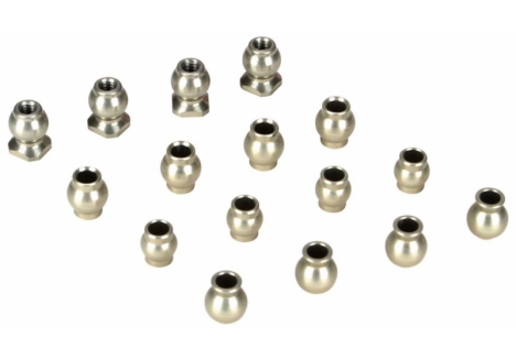Losi Pivot Ball Set Hard Anodised 16pc Suspension Z-LOSB2187