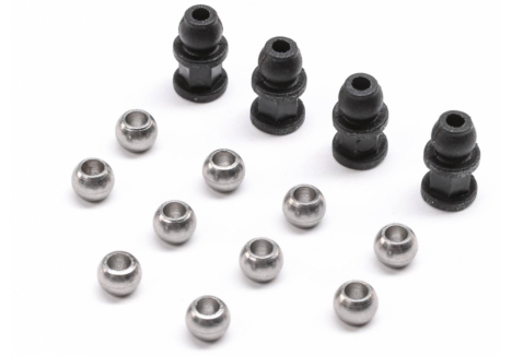 Losi Pivot Balls and Shock Mount Mini JRX2 1/16 Suspension Spare Z-LOS214023
