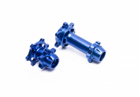 Losi Promoto-MX 1/4 Aluminium Hub Set Machined Blue Z-LOS362001