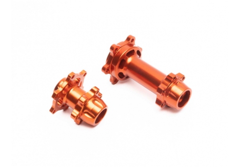 Losi Promoto-MX 1/4 Aluminium Hub Set Machined Orange Z-LOS362003