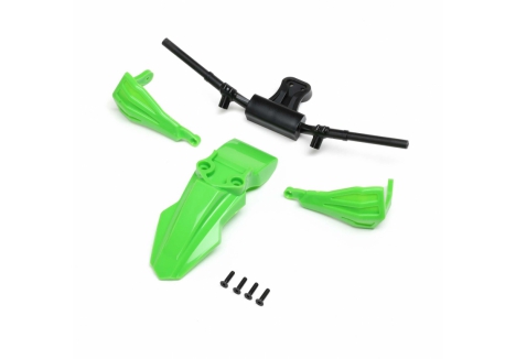 Losi Promoto-SM Fender Handguards Handle Bar Green Z-LOS-2308