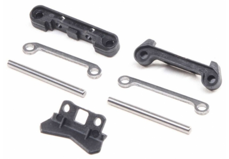 Losi Rear Pivots and Bumper Assembly for Mini-T 2.0 Mini-B 1/18 1/16 RC Z-LOS214009