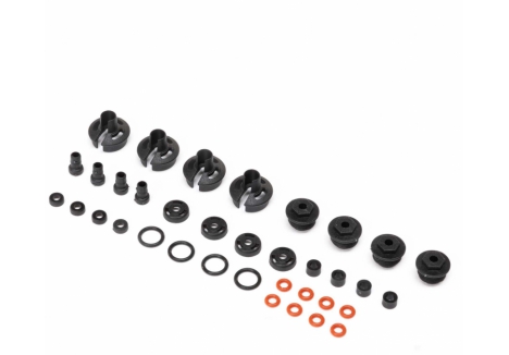 Losi Shock Cartridge Rebuild Kit 4-Piece Set for 1/18 Mini LMT Z-LOS213011