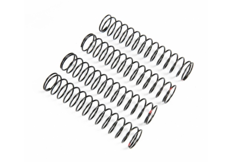 Losi Shock Spring Soft Red 2.2 Rate Pack of 4 Z-LOS243018