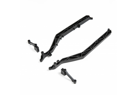 Losi Side Guard Set Aluminum Chassis 22S 1/10 Drag Car Z-LOS231083
