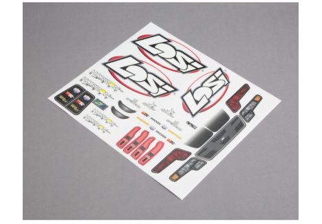 Losi Sticker Sheet for Baja Rey RC Decal Set Z-LOS230026