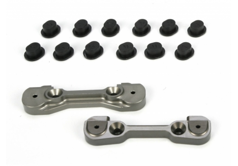 Losi Ten Adjustable Front Hinge Pin Holder Set Z-LOSB4112