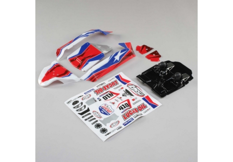 Losi Tenacity DB Pro 1/10 Lucas Oil Pre-painted RC Buggy Body Z-LOS230070
