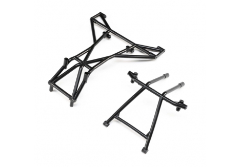 Losi Top and Upper Cage Bars Black LMT Z-LOS241042