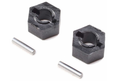 Losi Wheel Hex Pin Pair for Mini-T 2.0 and Mini-B RC Buggy Z-LOS212011