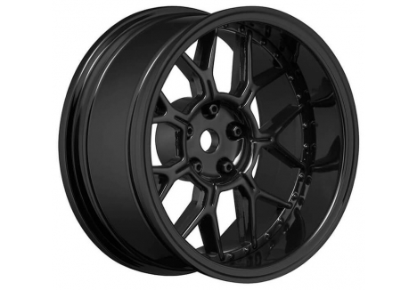 Louise RC 1/10 Drift Wheels 14-Spoke Gloss Black 2/4/6/8mm Offset LNHA566