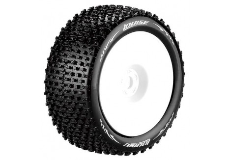 Louise RC Louise T-Pirate 1/8 Soft Compound RC Truggy Tyre White L-T3134SW