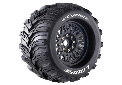 Louise RC MT-Cyclone 1/8 Monster Truck Tyres 17mm Hex L-T3220X
