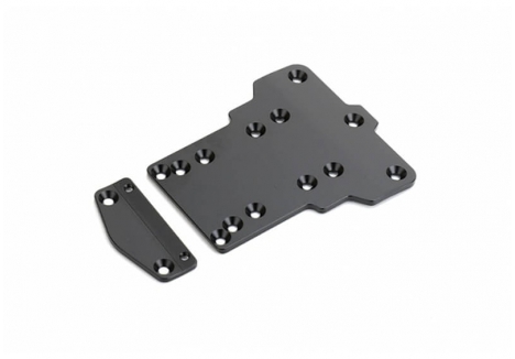 LOUISE RC RALLY ALUMINIUM - FRONT CHASSIS LNHA495