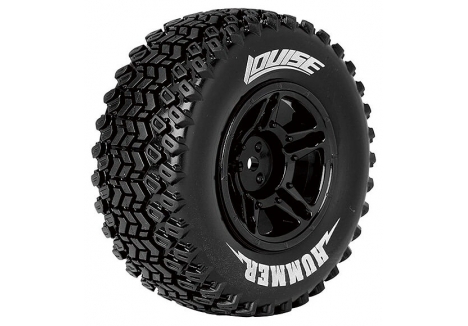 Louise RC SC-Hummer 1/10 Short Course Soft Compound Tyres Black 17mm Hex L-T3224SBM