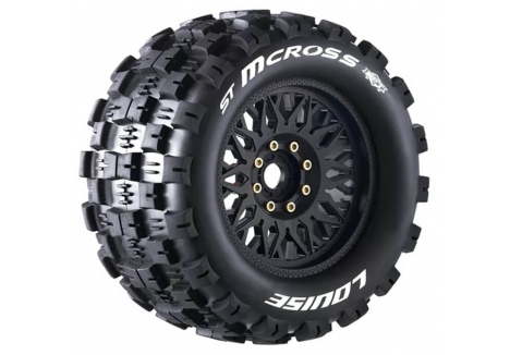 Louise RC ST-MCROSS 1/8 Stadium Truck Tyres 17mm Hex Removable L-T3327X