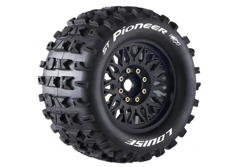 Louise RC ST-Pioneer 1/8 Stadium Truck Wheels Tyres 17mm Hex L-T3325X