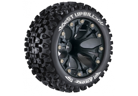 Louise RC ST-Uphill 1/10 Stadium Truck Soft Tyres 1/2 Offset Black L-T3211SBH