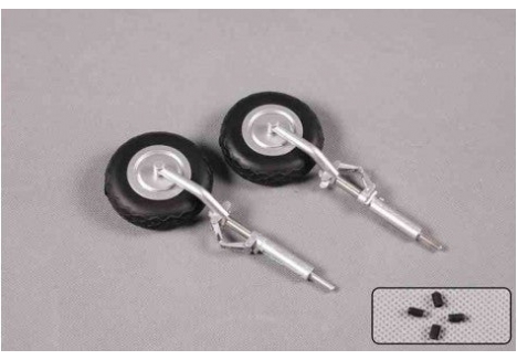 Main Landing Gear Set (for P-51D V7 & V8)