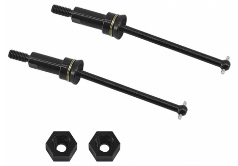 Metal CVD Drive Shafts Rear, 1/18 Typhon/Granite Grom - G-RCO-AR009