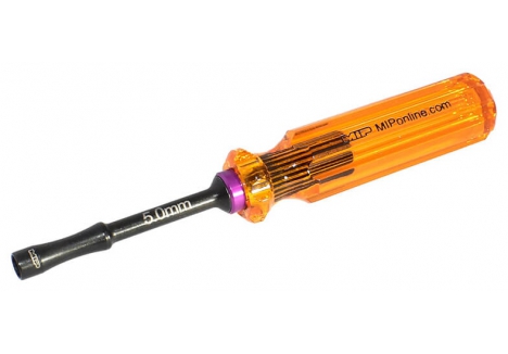 MIP 5.0mm Nut Driver Wrench Gen 2 Amber Handle RC Tool MIP9802