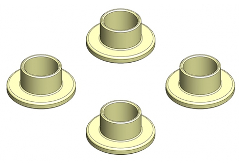 MIP Bypass1 Stop Washers 1/8th Scale TLR Hot Bodies RC Car Suspension Spares MIP19032