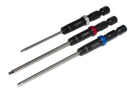 MIP Speed Tip Hex Driver Set Gen 2 Metric 1.5 2.0 2.5mm MIP9612