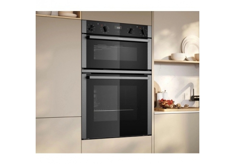 Neff 59.4cm Built In Electric Double Oven Stainless Steel U1ACE2AN3B