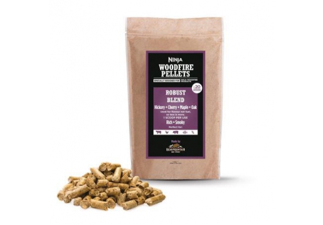 Ninja Woodfire Robust BBQ Pellets 900g for Grilling & Smoking XSKOGRBLPL2UK Box Damage