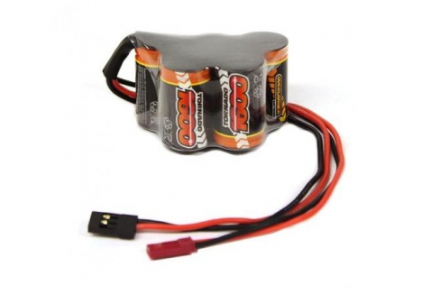 Overlander 1600mAh 6V Receiver Hump Pack Dual Lead 2620