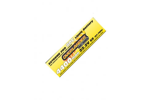 Overlander 4400mAh 22.2V 6S 80C Extreme Pro LiPo Battery EC5 2218