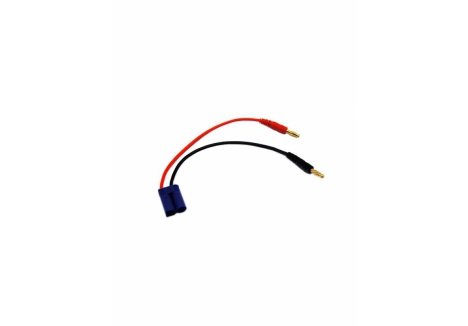 Overlander EC5 to 4mm Gold Connectors Charge Lead 30cm 14AWG 2644