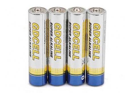 Overlander GDCell Alkaline AA Battery Blister Pack 1.5V 4-Cell OL-3418