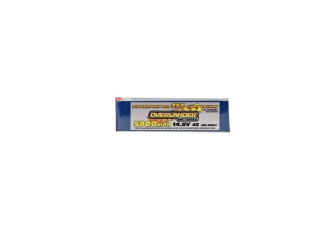 Overlander Supersport PRO 5800mAh 14.8V 4S 35C LiPo Battery Traxxas 3115