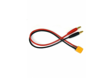Overlander XT60U to 4mm Gold Connectors Charge Lead 30cm 2803