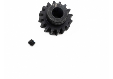 Pinion Gear 16T, Mod 1.5, 8mm "D" Shaft: 5IVE-TE