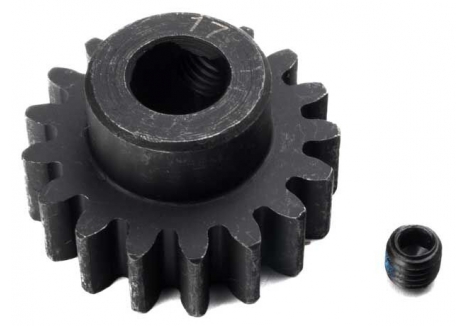 Pinion Gear 17T, Mod 1.5, 8mm "D" Shaft: 5IVE-TE
