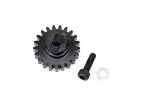 Pinion Gear and Hardware, 21T 1.5M: 5IVE-TG 3.0