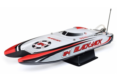 PRB Blackjack 24" V2 Catamaran Brushless: RTR, Vegas Offshore B-PRB08049T2