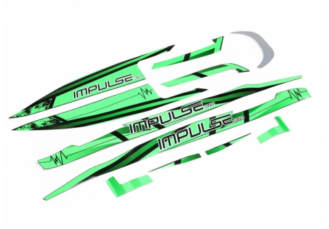 PRB Decal Set Black/Green: Impulse 32 Z-PRB289006